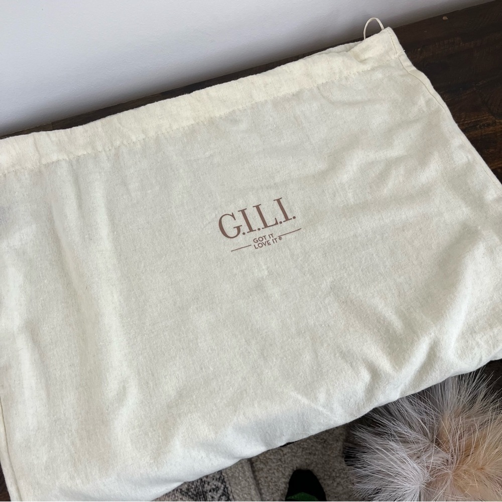 G.I.L.I. Classic Hobo Pebbled Leather in Blush. NWOT. Large #361 - Picture 12 of 12